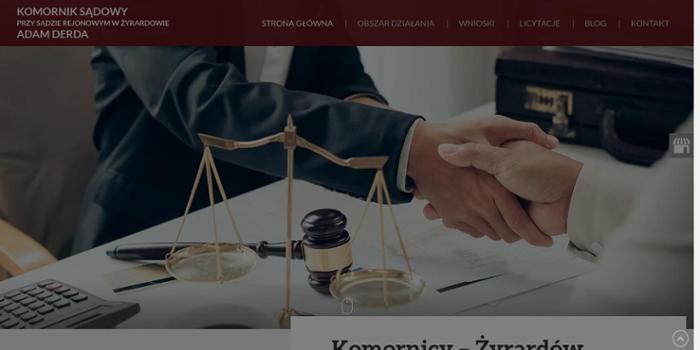 Adam Derda Komornik S膮dowy przy S膮dzie Rejonowym w 呕yrardowie