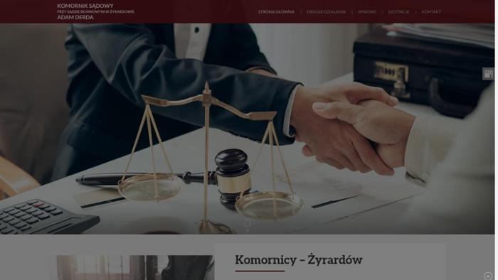 Adam Derda Komornik Sądowy przy Sądzie Rejonowym w Żyrardowie