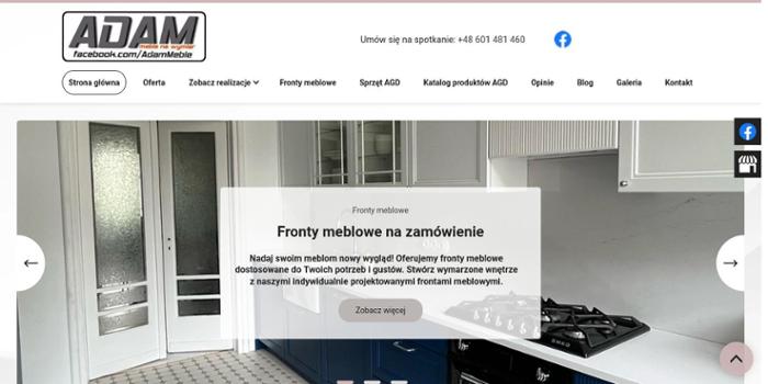 Adam Meble na wymiar