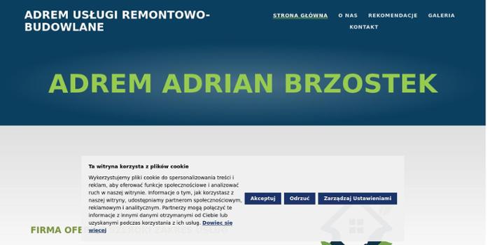 AdRem Adrian Brzostek Usługi Remontowo-Budowlane
