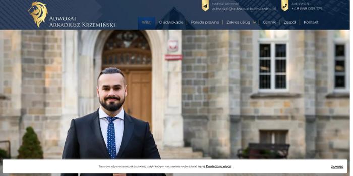 Adwokat Arkadiusz Krzemiński