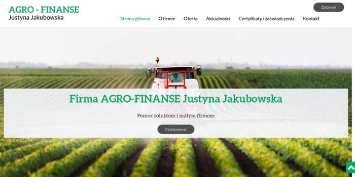 Agro - Finanse Justyna Jakubowska