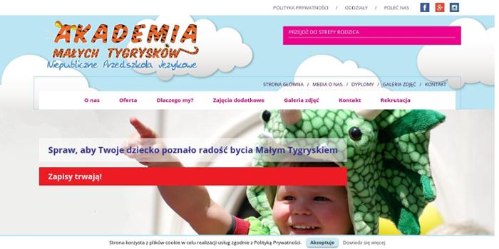 Akademia Małych Tygrysków Niepubliczne Przedszkole Językowe