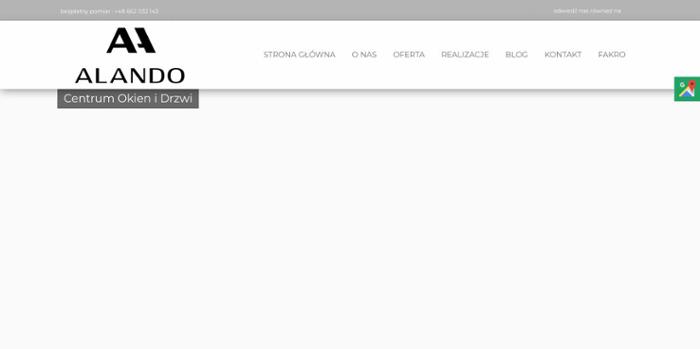 Alando Centrum okienne