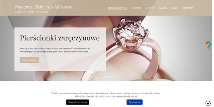 Aleksander Małecki Pracownia-Złotniczo Jubilerska