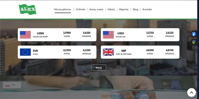 Alex Kantor wymiany walut Aleksander Charkiewicz