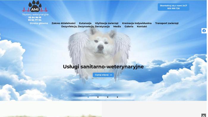 AMI - Eutanazja Zwierząt, Utylizacja Zwierząt Padłych, Kremacja Zwierząt, Transport Zwierząt