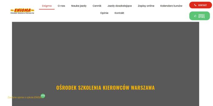 Andrzej Bąkowski Ośrodek Szkolenia Kierowców "ENIGMA"