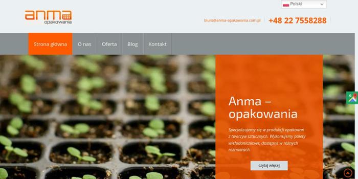 Anma Producent opakowa艅 z tworzyw sztucznych