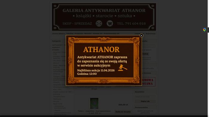 Antykwariat Galeria Athanor