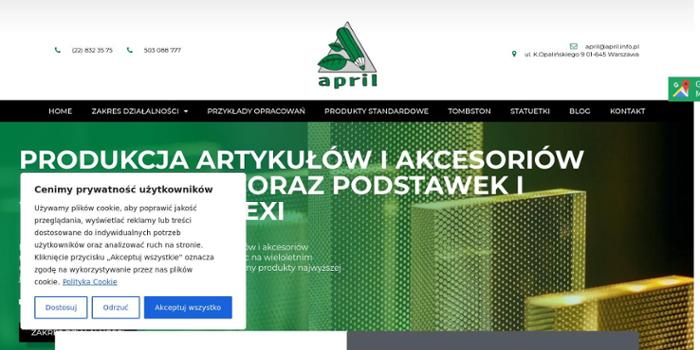 April s.c. Produkcja Artyku艂贸w Reklamowych