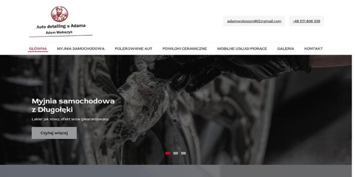 Auto detailing u Adama Adam Wołoszyn