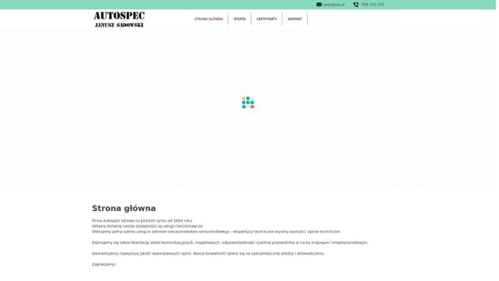 Autospec Certyfikowany Rzeczoznawca Samochodowy Janusz Sadowski