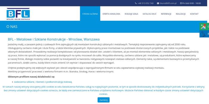 BFL Metalowe i Szklane Kontrukcje