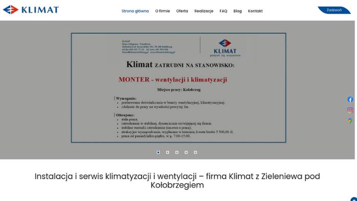 Biuro Usługowo Handlowe Klimat Cezary Kalinowski