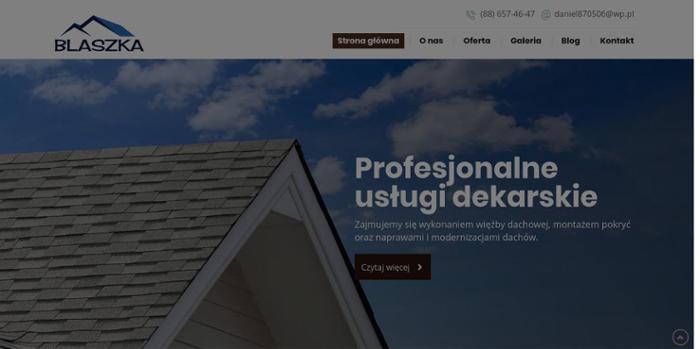 Blaszka Usługi Dekarskie Daniel Błaszkowski
