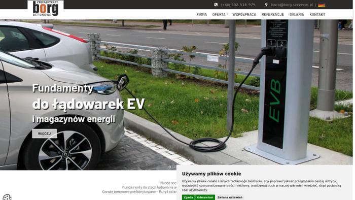 Borg Mury oporowe, prefabrykaty betonowe, gara偶e betonowe