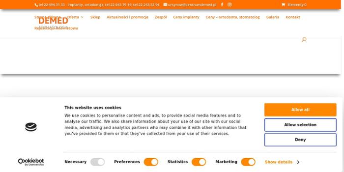 Centrum Stomatologiczne Demed – Ursynów