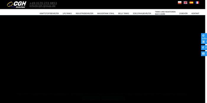 CGH Polska Sp. z o.o. Produkcja zbiorników stalowych