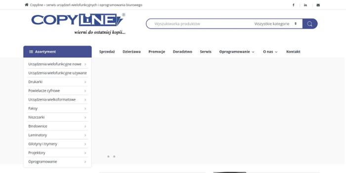 Copyline. Kserokopiarki, drukarki