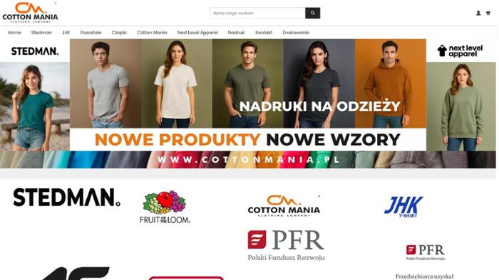 Cotton Mania. Dystrybucja odzieży reklamowej