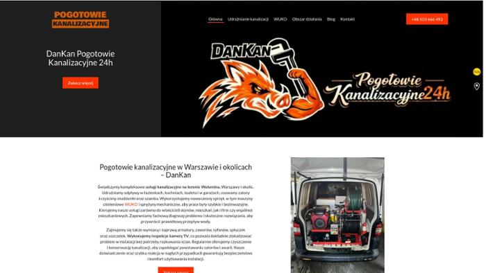 Dankan Pogotowie Kanalizacyjne 24h Daniel Dzięgo