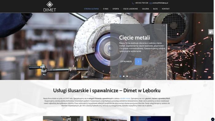 Dimet Fuh s.c. Irena Dudek, Andrzej Dudek Profesjonalna obróbka metali