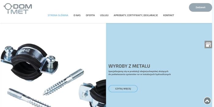 Dom-Met Zak艂ad Produkcyjno-Handlowo-Us艂ugowy Ma艂gorzata Ska艂ka