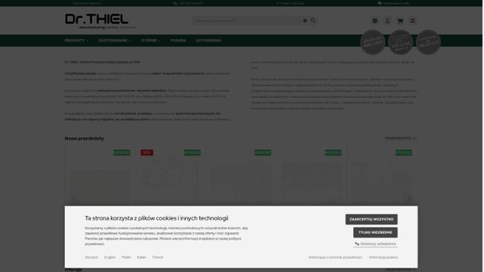 Dr Thiel Polska.Plandeki, siatki i pasy zabezpieczające.