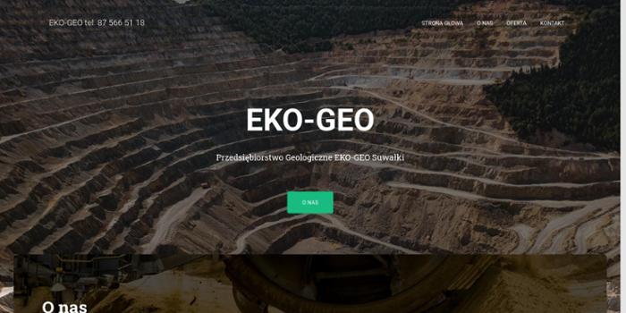 Eko-Geo Suwałki Przedsiębiorstwo Geologiczne s.c. Mirosław Tatarata, Jan Harat, Lucyna Harat