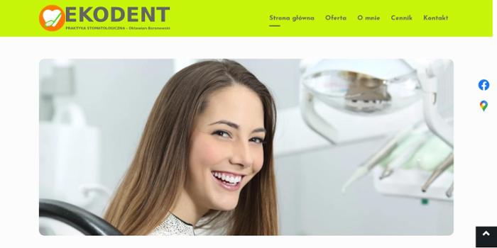 Ekodent Indywidualna Praktyka Stomatologiczna Oktawian Baranowski