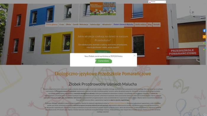 Ekologiczno - J臋zykowe Niepubliczne Przedszkole Pomara艅czowe Monika Piotrowska