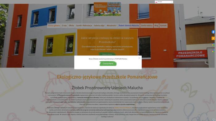 Ekologiczno - Językowe Niepubliczne Przedszkole Pomarańczowe Monika Piotrowska 
