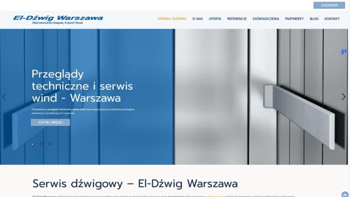 El-Dźwig Warszawa Krzysztof Maciak