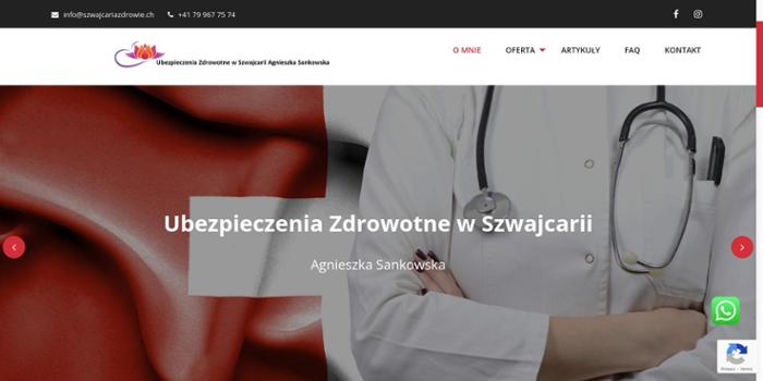 ELPA Sankowski - Ubezpieczenia Zdrowotne w Szwajcarii Agnieszka Sankowska