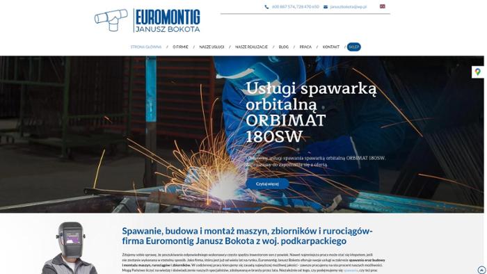 Euromontig - Sklep Meg-spaw-system Janusz Bokota