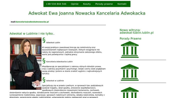 Ewa Joanna Nowacka Kancelaria Adwokacka