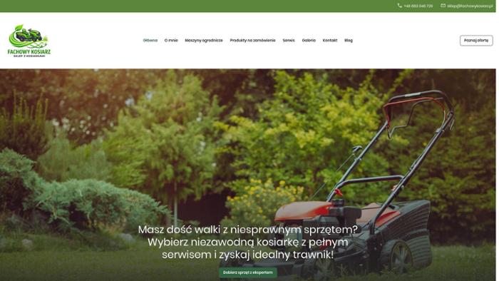 Fachowy Kosiarz FHU Sklep z kosiarkami Tomasz Wędrychowicz