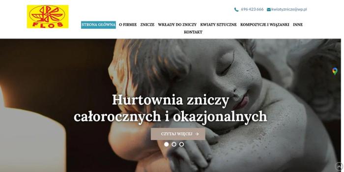 Flos Hurtownia zniczy i sztucznych kwiatów Kamil Kabziński