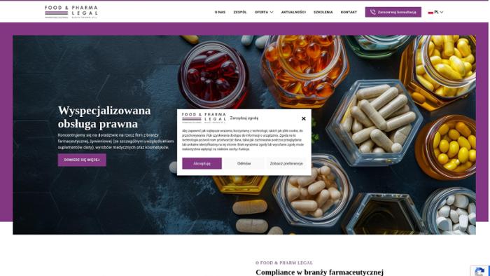 Food & Pharma Legal. Wawrzyniak Zalewska Radcy Prawni Sp.j.