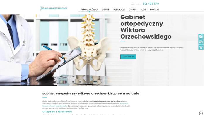 Gabinet ortopedii i krioterapii dr n. med. Wiktor Orzechowski