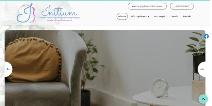 Gabinet psychologiczno psychoterapeutyczny Initium Natalia Wierońska-Saternus