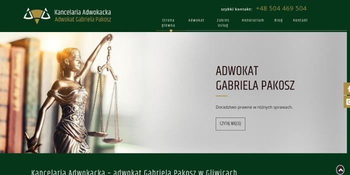Gabriela Pakosz Adwokat Kancelaria Adwokacka