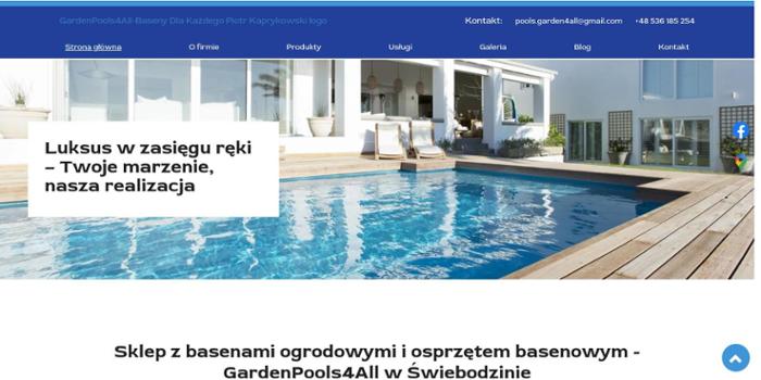 GardenPools4All-Baseny Dla Każdego Piotr Kaprykowski