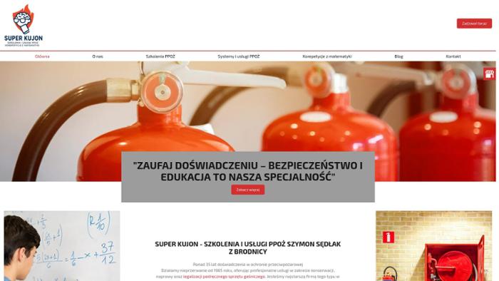 Gaśnice, Szkolenia i Usługi Ppoż. "Super Kujon" Szymon Sędłak