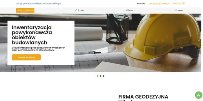 Geodeta Wiesław Karczewski