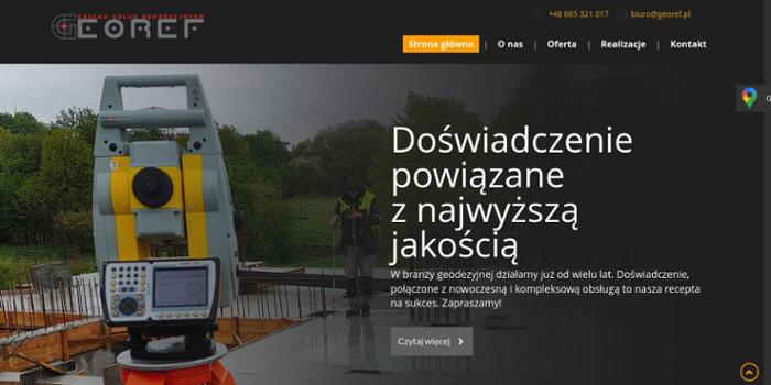 Georef Zak艂ad Us艂ug Geodezyjnych Tomasz Ci膮偶y艅ski