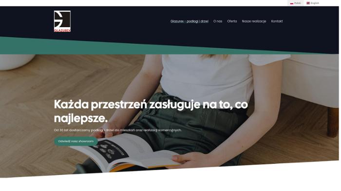 Glazurex. Parkiety, panele, drzwi