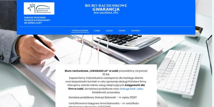 Gwarancja s.c. Biuro Rachunkowe Anna i Dariusz Bykowscy
