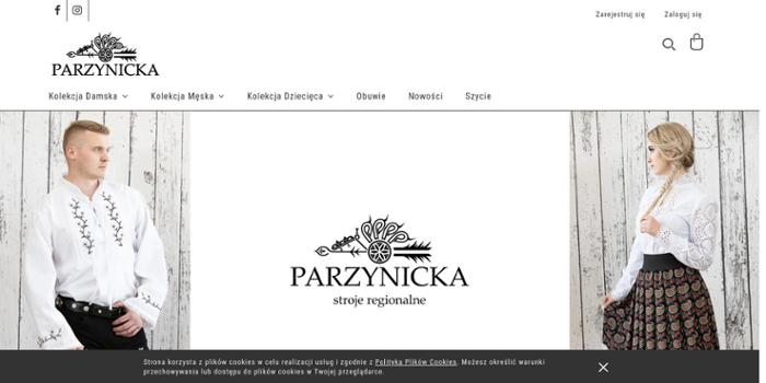 Halina Żółtek Stroje regionalne "Parzynicka"